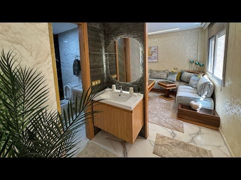 Duplex de luxe avec élégance et tendance, meublé, unique en son genre, seul à l'étage