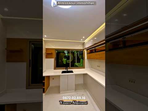 شقة بمساحة 68 متر في بوزنيقة بحي رياض الميلودي