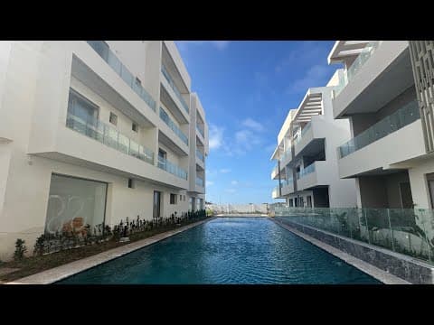 على الشاطئ مباشرة 🤌 إقامة محروسة فوق الرمال 🫣 مساحات من 62 متر الى 118 متر 🤗