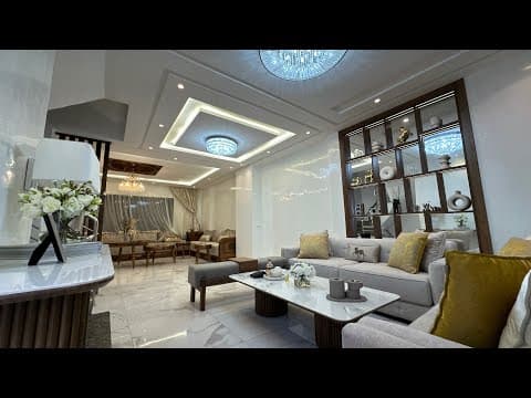 تريبلكس مفروش في منتجع مؤمن على شاطئ البحر مباشرة 🫣 فيلا صغيرة بواجهتين موقع أنيق جدًا 🤗