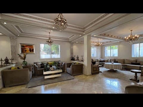 Villa magnifique à vendre à Casablanca, quartier Al Karimât à prix abordable