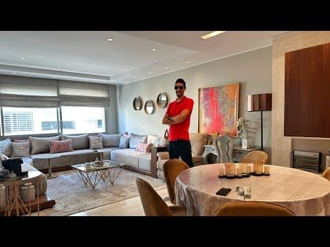 Urgent.. Propriétaire des Émirats Arabes Unis vend son appartement meublé de luxe à Casablanca