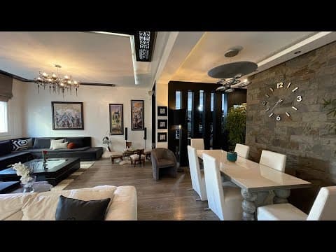 Appartement de luxe à Fès, tout est conçu pour vous faire sentir comme dans un hôtel 5 étoiles