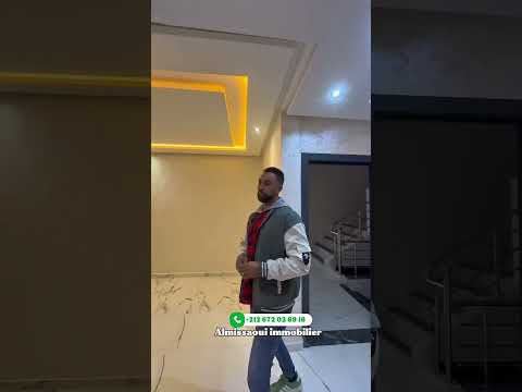 شقق مدينة سيدي رحال الشاطئ 69 متر بثلاث غرف صالون مطبخ وجوج حمامات