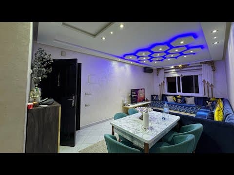 Vente d'un appartement moderne avec meubles à Casablanca